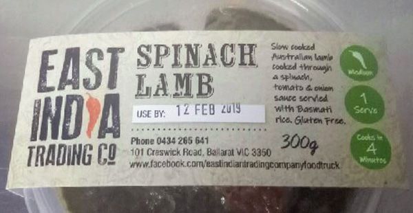 Spinach Lamb